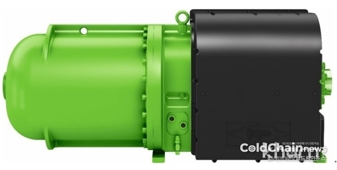 BITZER CSVH 컴팩트 스크류 압축기는 공냉식 칠러 및 히트펌프 적용에 최적화돼 있다.